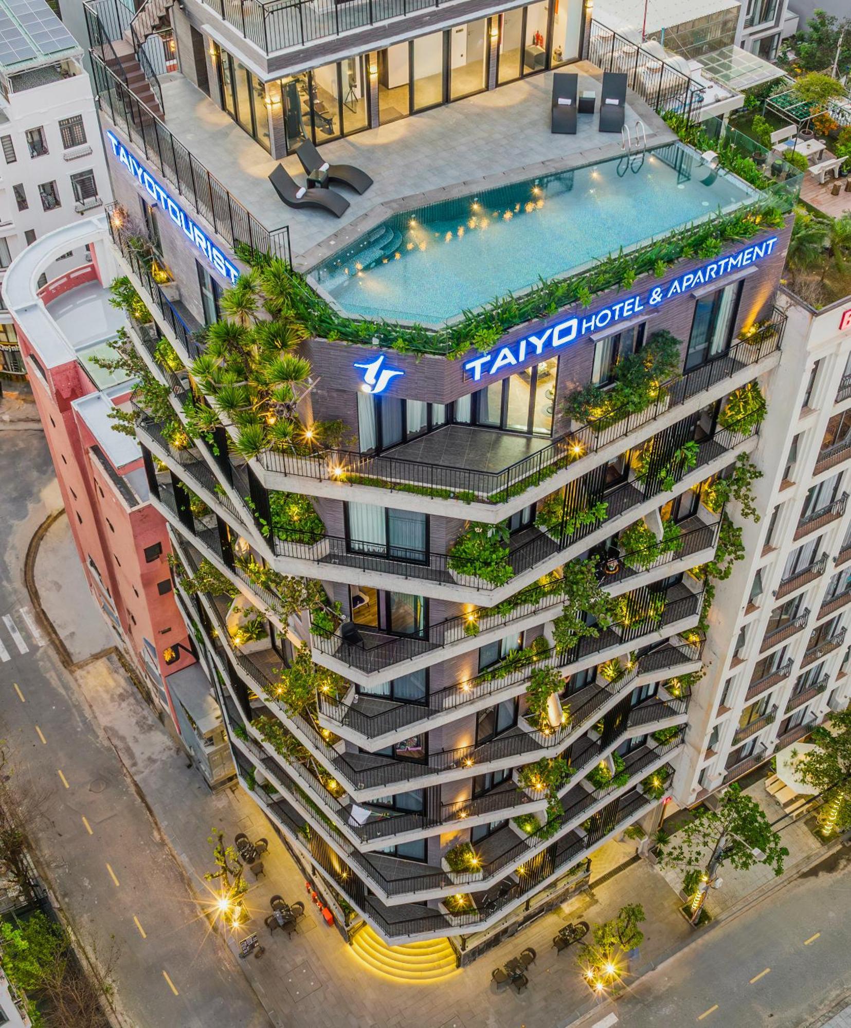 Taiyo Hotel & Apartment Da Nang Exteriör bild